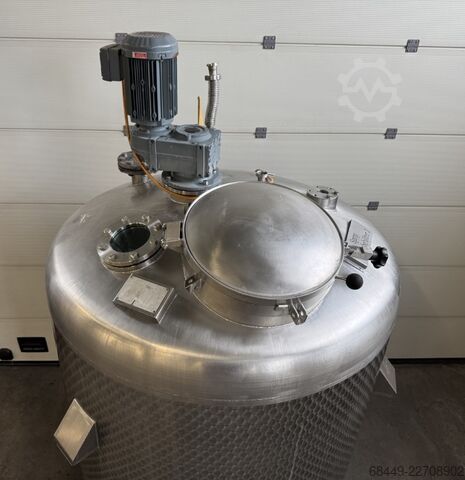 Vakuum-Koch-Rührkessel LKM Norderstedt Vacuüm Kook-Roertank