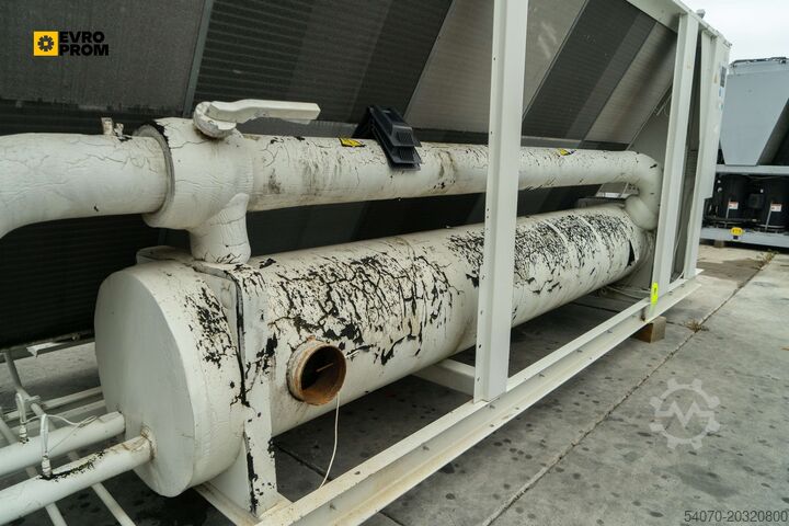 Chiller Used Aircooled chiller TRANE RTAD145 524.6 KW. 2009 yom