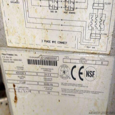 Elektrische Fritteuse 25x2 L SE14T PITCO