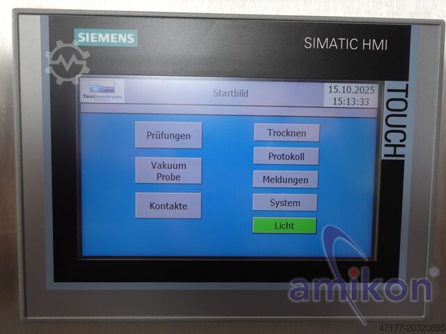 Staubprüfkammer Staubkammer Testzentrum Baden Primus Engineering DST 1000