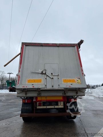 Kipper Auflieger LANGENDORF Alukastenmulde 3x9t, SKA 24/30, 32 cbm