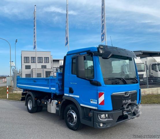Kipper LKW MAN TGL 12.250/Kipper/NL6,3To/Klima/Nur 63 tkm/Top