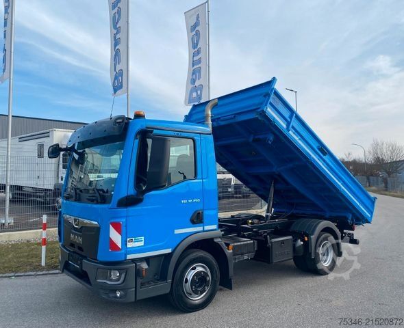 Kipper LKW MAN TGL 12.250/Kipper/NL6,3To/Klima/Nur 63 tkm/Top