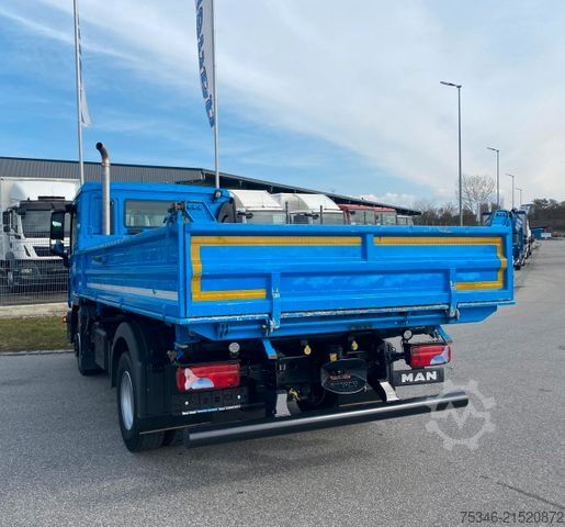 Kipper LKW MAN TGL 12.250/Kipper/NL6,3To/Klima/Nur 63 tkm/Top