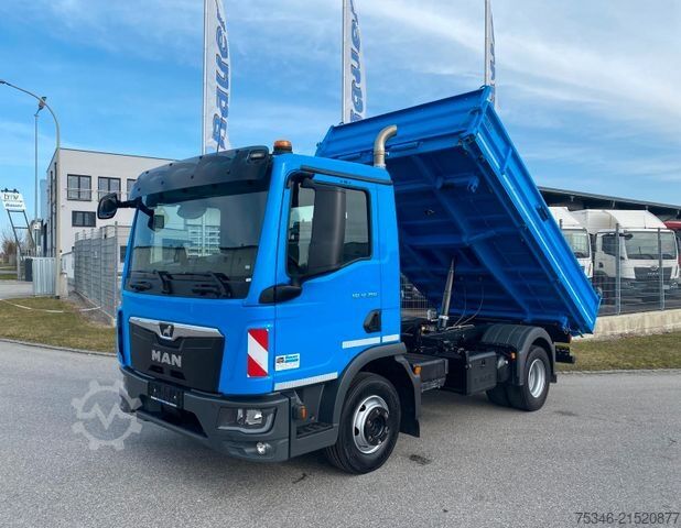 Dreiseitenkipper LKW MAN TGL 12.250/Kipper/NL6,3To/Klima/Nur 63 tkm/Top
