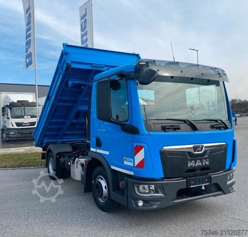 Dreiseitenkipper LKW MAN TGL 12.250/Kipper/NL6,3To/Klima/Nur 63 tkm/Top
