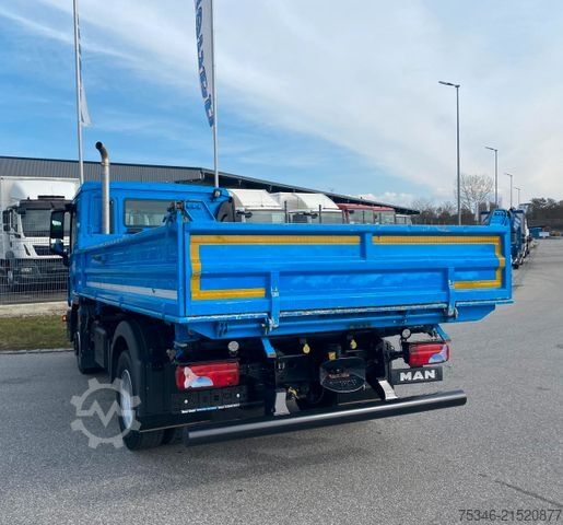 Dreiseitenkipper LKW MAN TGL 12.250/Kipper/NL6,3To/Klima/Nur 63 tkm/Top