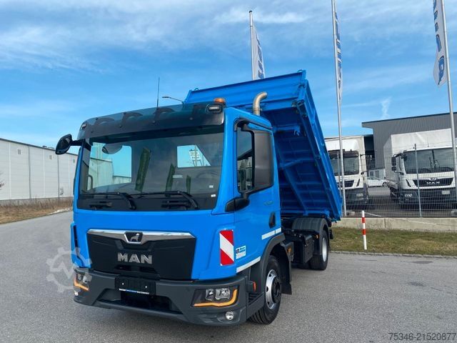 Dreiseitenkipper LKW MAN TGL 12.250/Kipper/NL6,3To/Klima/Nur 63 tkm/Top