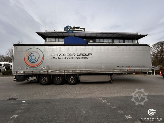 Open semitrailer with tarp SCHMITZ CARGOBULL SCS 24/L - 13.62 E B Lift Getränke