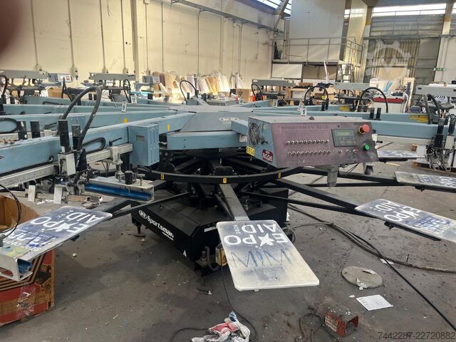 Automatischer Siebdruck-Karussell M&R Sportsman 1210