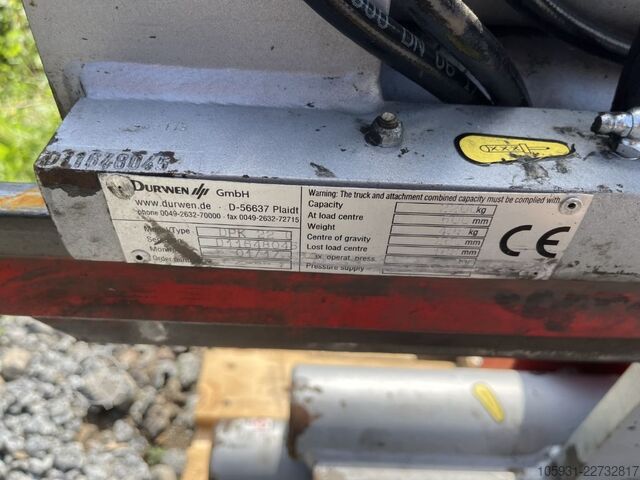 Doppelpalettengabel Durwen DPK22C