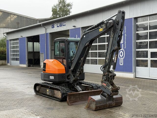 Kettenbagger BOBCAT E55 Tiltrotator / 5.100 h