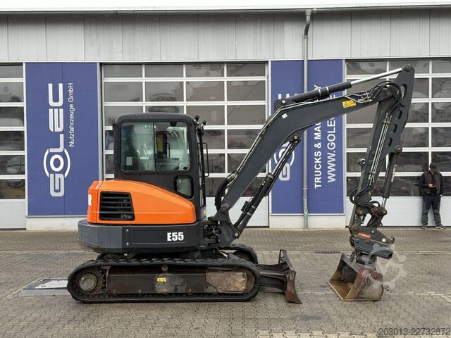 Kettenbagger BOBCAT E55 Tiltrotator / 5.100 h