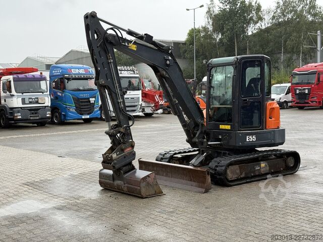 Kettenbagger BOBCAT E55 Tiltrotator / 5.100 h