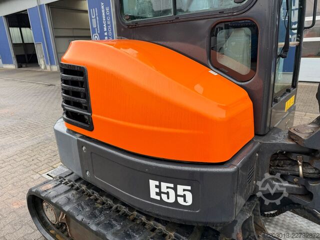 Kettenbagger BOBCAT E55 Tiltrotator / 5.100 h