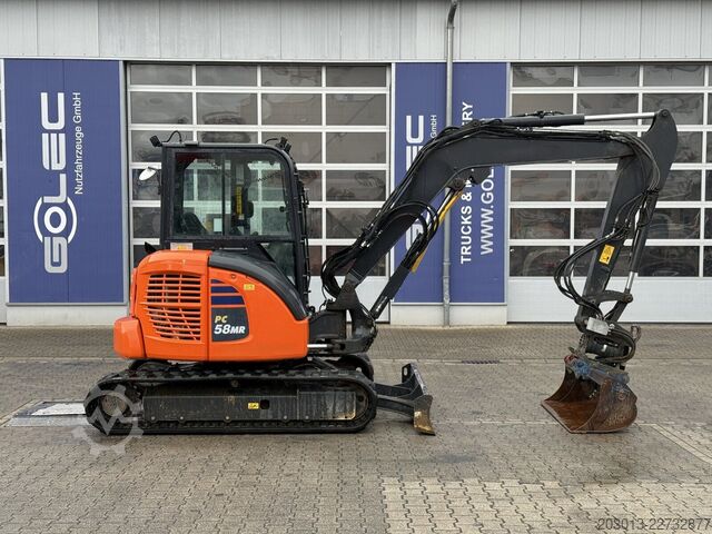 Kettenbagger KOMATSU PC58MR-5E0 Tiltrotator / 1.443 h