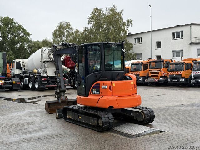 Kettenbagger KOMATSU PC58MR-5E0 Tiltrotator / 1.443 h