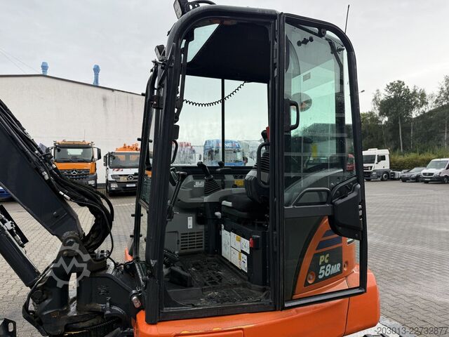 Kettenbagger KOMATSU PC58MR-5E0 Tiltrotator / 1.443 h