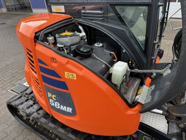 Kettenbagger KOMATSU PC58MR-5E0 Tiltrotator / 1.443 h
