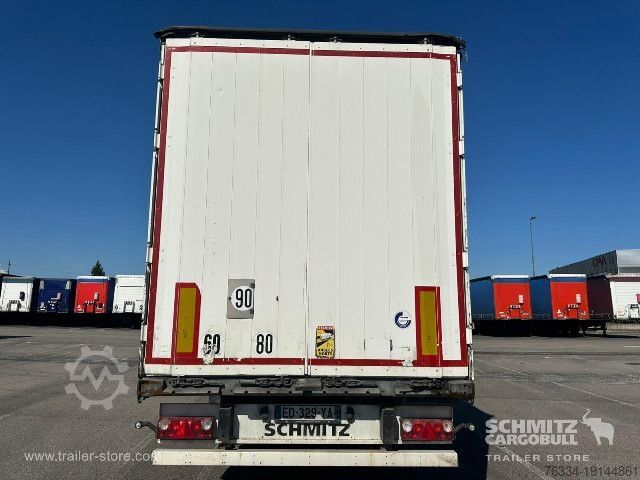 Open semitrailer with tarp Schmitz Cargobull Semitrailer Curtainsider Standard