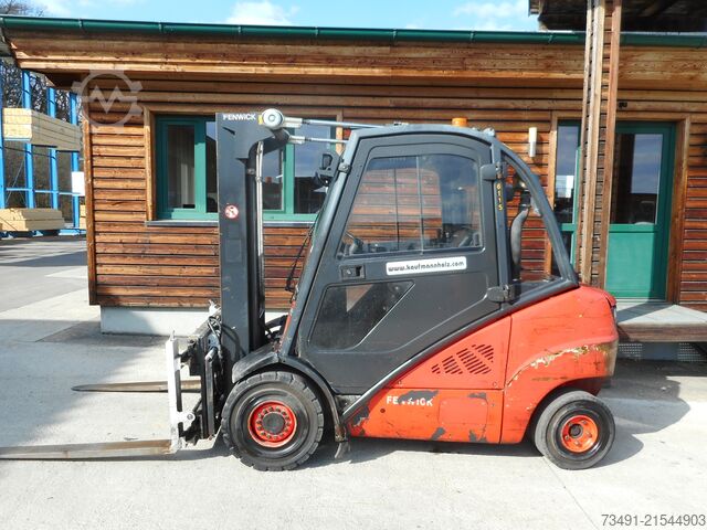 Gabelstapler Linde H35D-01 Triplex + SS + ZV + Kabine