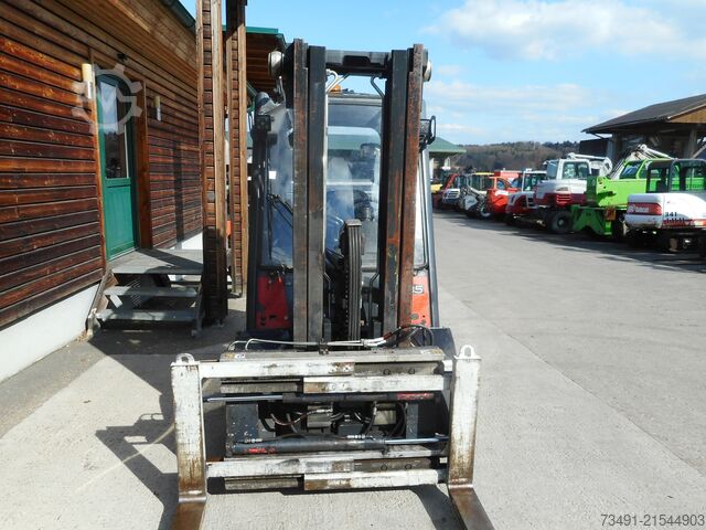 Gabelstapler Linde H35D-01 Triplex + SS + ZV + Kabine