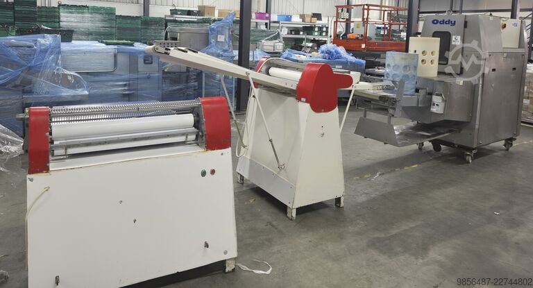 Dough divider & rounder Brook food Oddy Novatek 2 Pocket Roll Plant with Pi