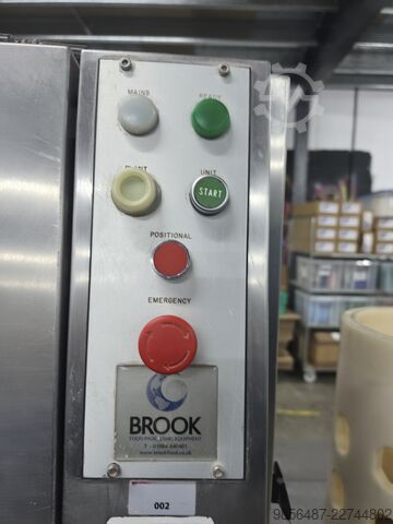 Dough divider & rounder Brook food Oddy Novatek 2 Pocket Roll Plant with Pi