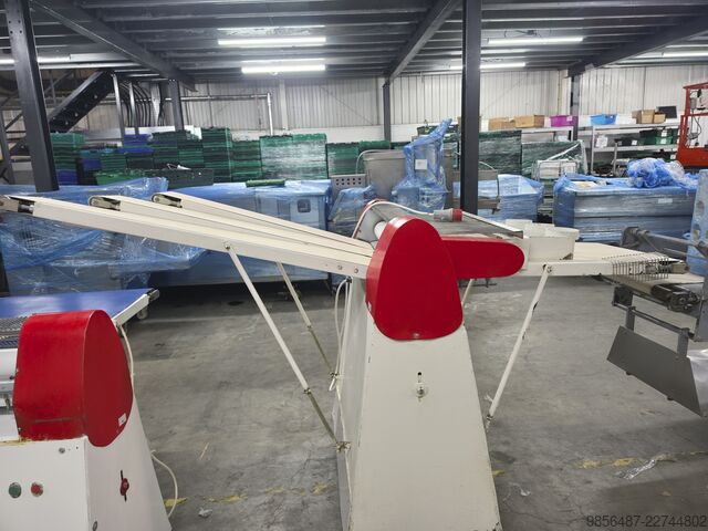 Dough divider & rounder Brook food Oddy Novatek 2 Pocket Roll Plant with Pi