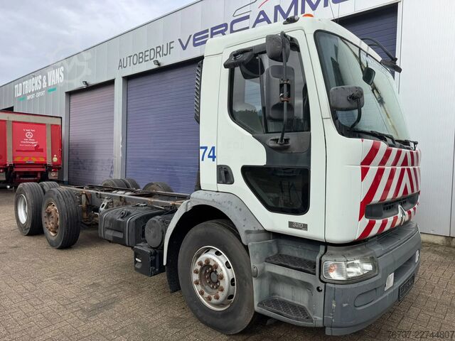 Fahrgestell mit Fahrerhaus Renault Premium 320 **6x2-BELGIAN TRUCK**
