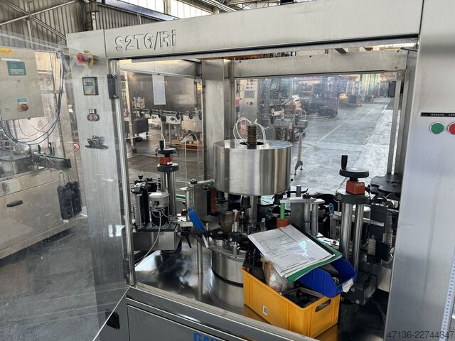 Labeling machine 2 stations self-adhesive STS S2T6/RI