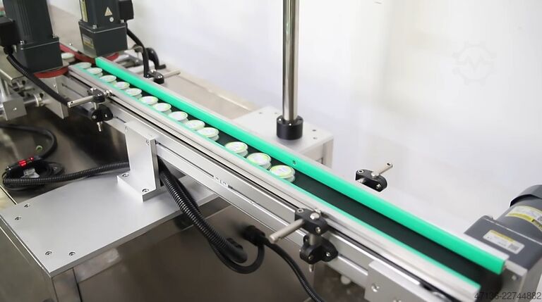 Labeller for self-adhesive labels with 2 stations (round and square bottles) (copy) SEEMA ETIMAX 1T-1B