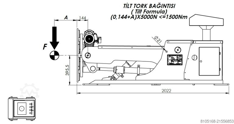 Rotary Welding Table AKBEND SRH 500