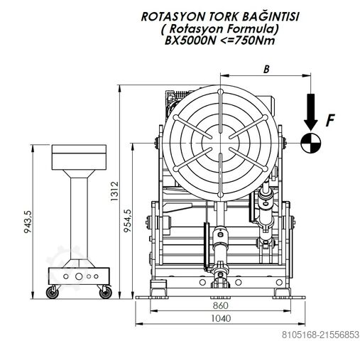 Rotary Welding Table AKBEND SRH 500