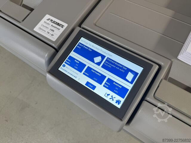 Document finishing system Plockmatic PBM350