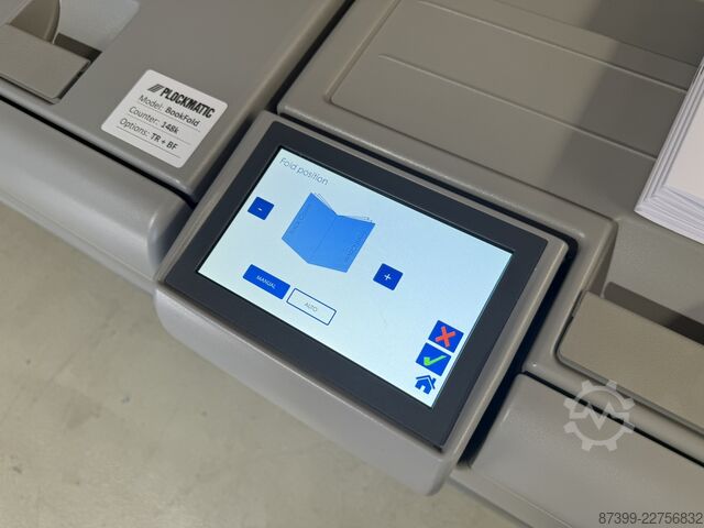 Document finishing system Plockmatic PBM350