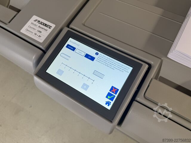 Document finishing system Plockmatic PBM350