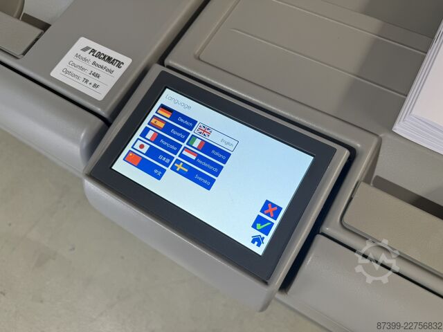 Document finishing system Plockmatic PBM350