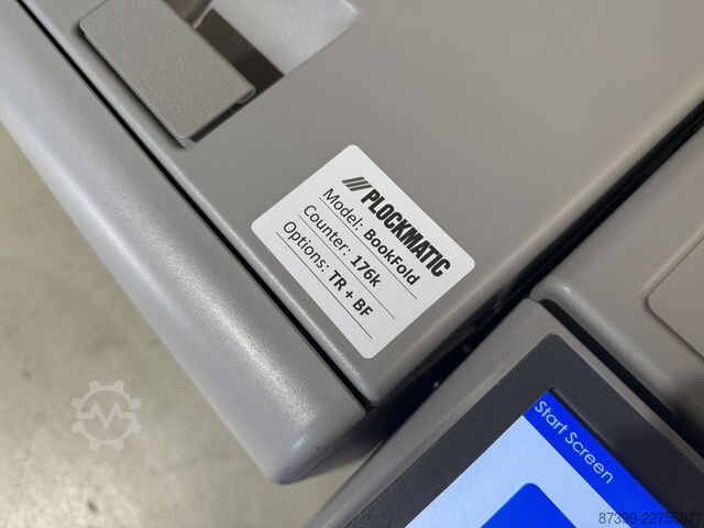 Document finishing system Plockmatic PBM350
