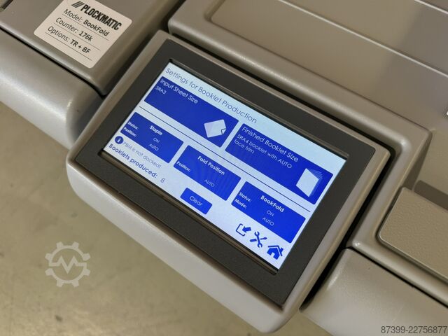 Document finishing system Plockmatic PBM350