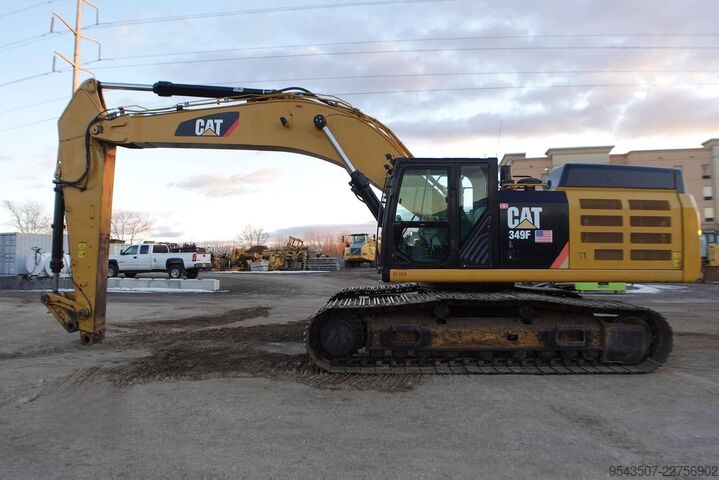 Crawler excavator Caterpillar 349FL