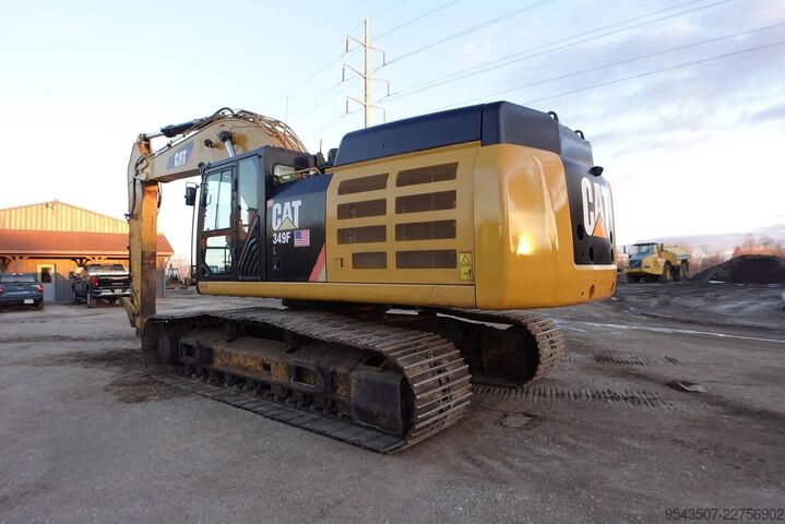 Crawler excavator Caterpillar 349FL