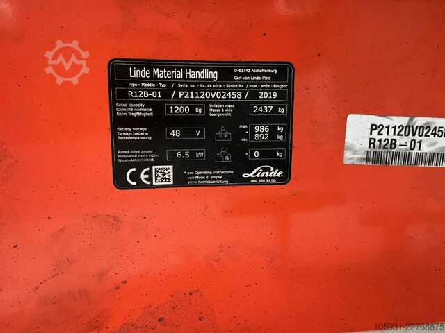 Reach Truck Linde R12B-01