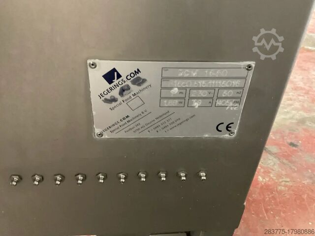 Vegetable Belt Slicer Jegerings BCM-1650