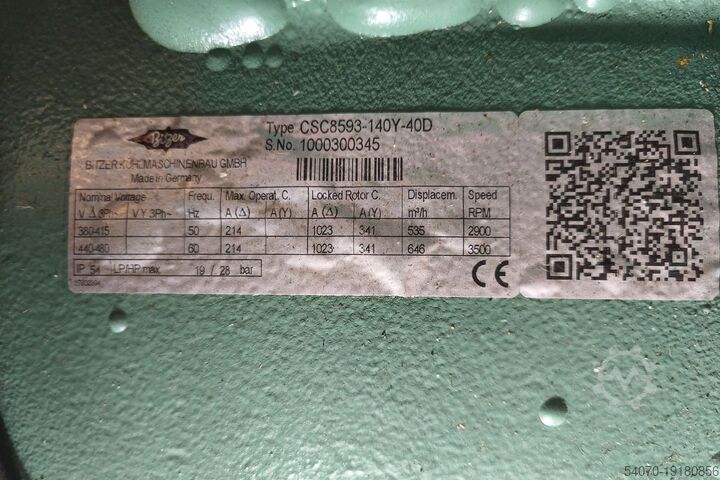 Chiller New Aircooled chiller CLIMAVENETA I-FX(1+I) CA 2722 700.2 kW