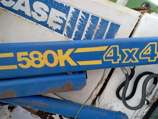 Backhoe loader Case 580 K