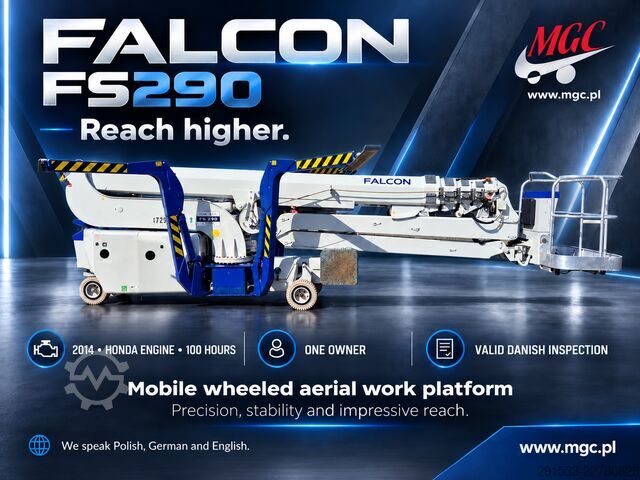 Mobile work platform Falcon Lifts FS290 - 1 OWNER- ONLY 100MTH