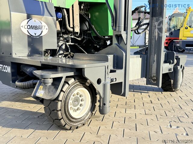 4-way forklift Combilift C4000 GAS TRIPLEX 6900 FREE-LIFT CABIN
