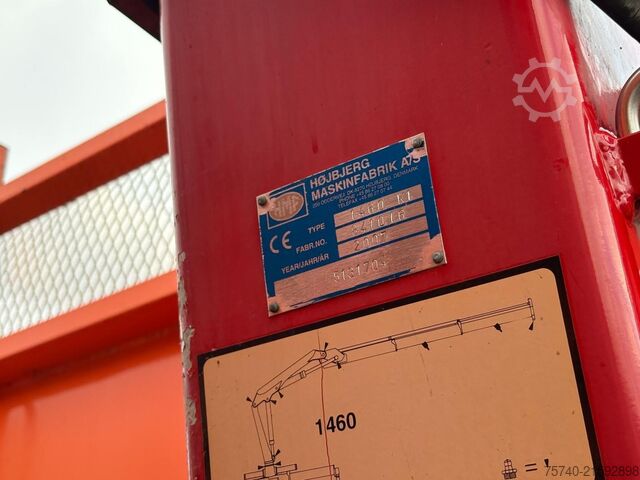 Kranwagen MAN TGM  +4x4 + HMF 1460 + euro4