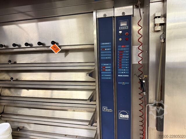 Thermal oil oven (5 pull-out stove units) Daub 